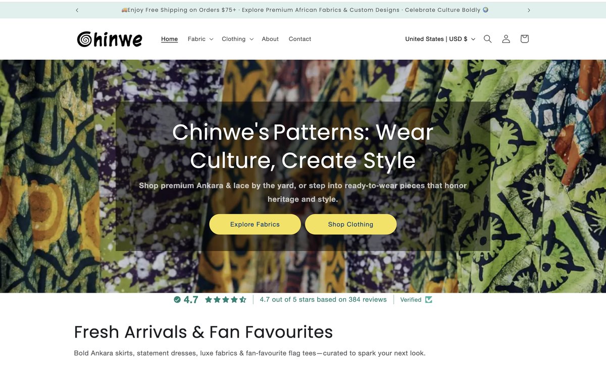 Chinwe's Patterns homepage